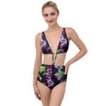 Galaxy Tulip Tied Up Two Piece Swimsuit
