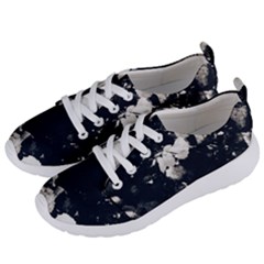 High Contrast Black And White Snowballs Ii Women s Lightweight Sports Shoes by okhismakingart