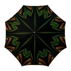 Fractal Texture Pattern Flame Golf Umbrellas by Pakrebo