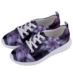 Fractal Flower Lavender Art Women s Lightweight Sports Shoes by Pakrebo