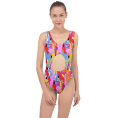 Confetti Nights 2a Center Cut Out Swimsuit by impacteesstreetweartwo