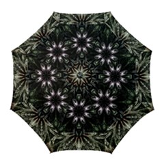 Fractal Design Pattern Texture Golf Umbrellas by Pakrebo