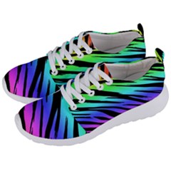 Tiger Rainbow Men s Lightweight Sports Shoes by ArtistRoseanneJones