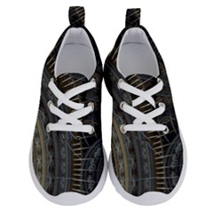 Fractal Spikes Gears Abstract Running Shoes by Pakrebo