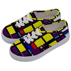 Design Pattern Colors Colorful Kids  Classic Low Top Sneakers by Pakrebo