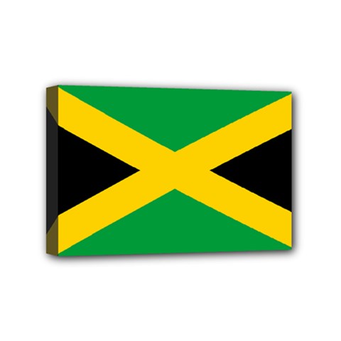 Jamaica Flag Mini Canvas 6  X 4  (stretched) by FlagGallery