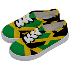 Jamaica Flag Kids  Classic Low Top Sneakers by FlagGallery