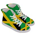 Jamaica flag Men s Hi-Top Skate Sneakers View3