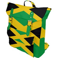 Jamaica Flag Buckle Up Backpack by FlagGallery