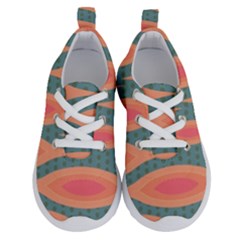 Background Non Seamless Pattern Running Shoes