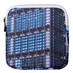 Abstract Architecture Background Mini Square Pouch by Pakrebo