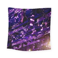 Light Violet Purple Technology Square Tapestry (small) by Pakrebo