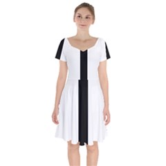 Mariner s Crossh Short Sleeve Bardot Dress by abbeyz71