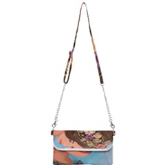 Flower Crown Mini Crossbody Handbag by CKArtCreations