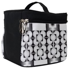 Texture Black Make Up Travel Bag (big) by Alisyart