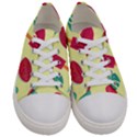 Watermelon Leaves Strawberry Women s Low Top Canvas Sneakers View1