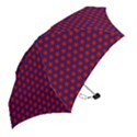 Blue Pattern Texture Mini Folding Umbrellas View2