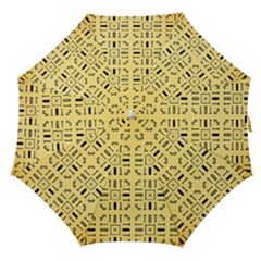 Background Yellow Straight Umbrellas by HermanTelo