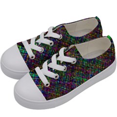 Pattern Artistically Kids  Low Top Canvas Sneakers by HermanTelo