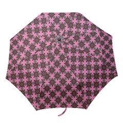 Purple Pattern Texture Folding Umbrellas by HermanTelo