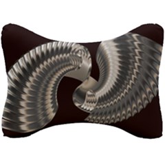 Ornament Spiral Rotated Seat Head Rest Cushion