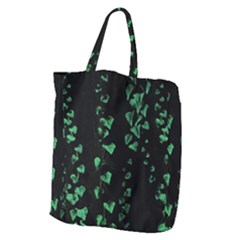 Botanical Dark Print Giant Grocery Tote by dflcprintsclothing