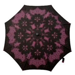 Glitch Art Grunge Distortion Hook Handle Umbrellas (medium)