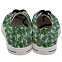 Leaves Tropical Wallpaper Foliage Men s Low Top Canvas Sneakers View4