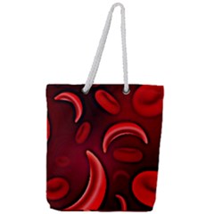 Cells All Over  Full Print Rope Handle Tote (large) by shawnstestimony