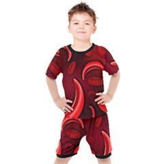 Cells All Over  Kids  Tee And Shorts Set by shawnstestimony