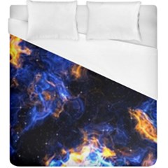 Universe Exploded Duvet Cover (king Size) by WensdaiAmbrose