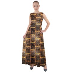 Wallpaper Iron Chiffon Mesh Maxi Dress