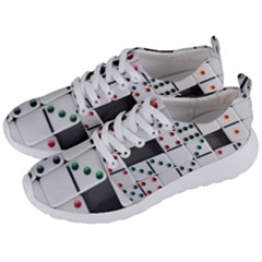 Dominos Dots Fun Men s Lightweight Sports Shoes by Pakrebo