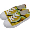 Sliced Watermelon Lot Kids  Low Top Canvas Sneakers View2