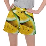 Sliced Watermelon Lot Ripstop Shorts