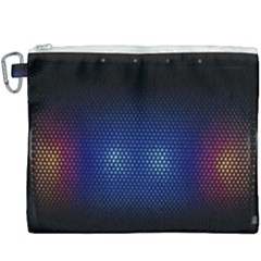 Black Portable Speaker Canvas Cosmetic Bag (xxxl) by Pakrebo