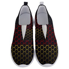 Germany Flag Hexagon No Lace Lightweight Shoes