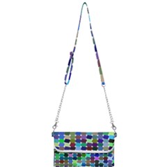 Geometric Background Colorful Mini Crossbody Handbag