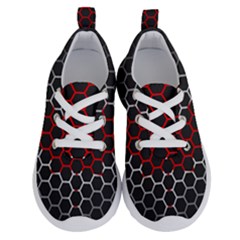 Canada Flag Hexagon Running Shoes by HermanTelo