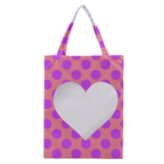 Love Heart Valentine Classic Tote Bag by HermanTelo