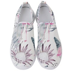 Tropical Flamingos Men s Slip On Sneakers by Sobalvarro