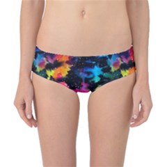 Tie Dye Rainbow Galaxy Classic Bikini Bottoms by KirstenStar