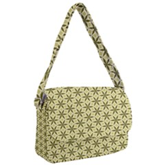 Green Star Pattern Courier Bag