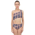 Low Angle Photography Of Beige And Blue Building Spliced Up Two Piece Swimsuit