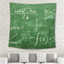 Mathematics Green Square Tapestry (Large) View2