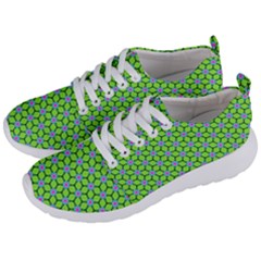 Pattern Green Men s Lightweight Sports Shoes by Mariart
