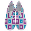 Pattern Plaid No Lace Lightweight Shoes View1