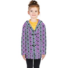 Triangle Seamless Kids  Double Breasted Button Coat