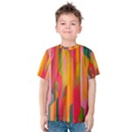 Background Abstract Colorful Kids  Cotton Tee