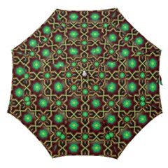 Pattern Background Bright Brown Straight Umbrellas by Simbadda